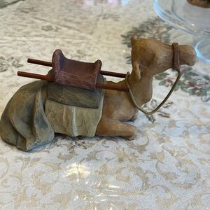 Willow Tree Camel only, part of the nativity scene, Shepherd, and stable animals